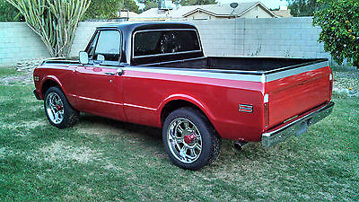 Chevrolet : C-10 2 door Black and red custom pain chevy c10 truck 1971