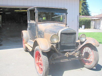 Ford : Model T 2 dr. 1927 black 2 door coupe too tall t