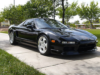 Acura : NSX Base Coupe 2-Door ACURA NSX~LOW MILES~SERVICED~BLACK ON BLACK~LAS VEGAS~5-SPEED~LOWENHART WHEELS~