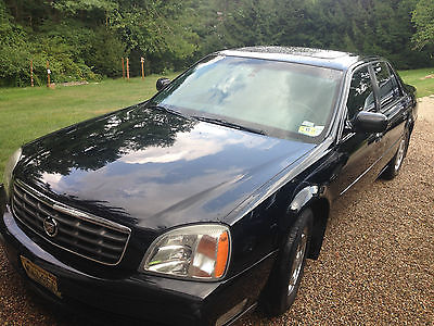 Cadillac : DeVille DHS Package Cadillac 2002 DHS Deville Black on Black 169,000 miles NEEDS MOTOR WORK RUNS HOT