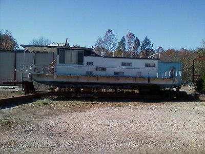 1995 53 foot Cadillac Boat Trailer&1972 Coleman Saling Houseboat - $20000 (Holla