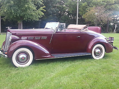 Packard : 120 Rumble Seat Convertible 2 Door 1937 packard 120 convertible
