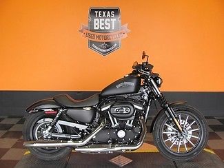 Harley-Davidson : Sportster 2014 used black denim iron iron sportster xl 883 n only 586 low 1 owner miles
