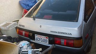 Toyota : Corolla sr5 1986 toyota corolla sr 5