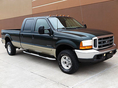 Ford : F-350 Lariat Crew Cab Long Bed 7.3L Power Stroke Diesel 2001 ford f 350 lariat crew cab long bed 7.3 l power stroke diesel 4 x 4 one owner