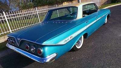 Chevrolet : Impala Impala 1961 impala barn find 4 door hardtop lowered great cruiser