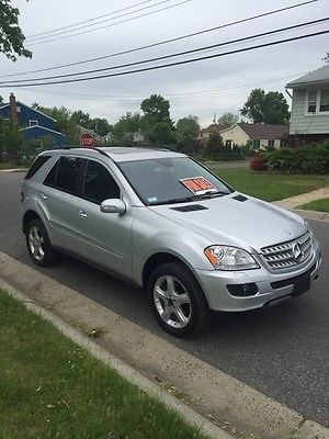 Mercedes-Benz : M-Class 4 DOOR SUV 2008 silver mercedes benz ml 350 4 matic