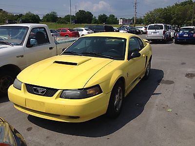 Ford : Mustang Not gt  2003 ford mustang 2 door coupe yellow