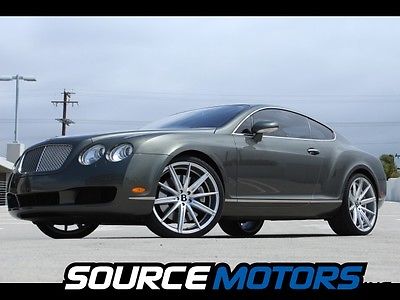 Bentley : Continental GT GT Coupe 2-Door 2005 bentley continental gt coupe custom wheels clear bra clean carfax low price
