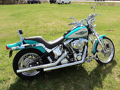 Harley-Davidson : Softail 1 owner fxstsi springer softail gorgeous chromed up vance hines 11995 offer