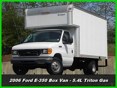 Ford : E-Series Van 12ft Box 06 ford e 350 e 350 cutaway box van truck rockport 5.4 l triton gas used attic