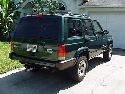 Jeep : Cherokee Classic Sport Utility 4-Door GREAT ORIGINAL 2001 JEEP CHEROKEE SPORT (PG8) FOREST GREEN