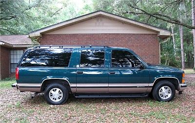Chevrolet : Suburban LT 1997 suburban lt fully loaded leather fl car no rust 2 nd owner 3 rd seat