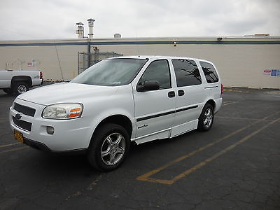 Chevrolet : Uplander Cargo 2008 uplander van wheelchair accessible lowered floor ramp lift handicap van