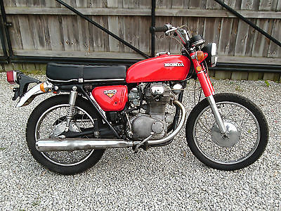 Honda : CB 1972 honda cb 350 cb 350 twin cylinder motorcycle runs