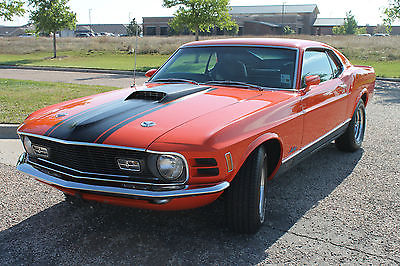 Ford : Mustang MACH 1  1970 mustang mach 1 m code