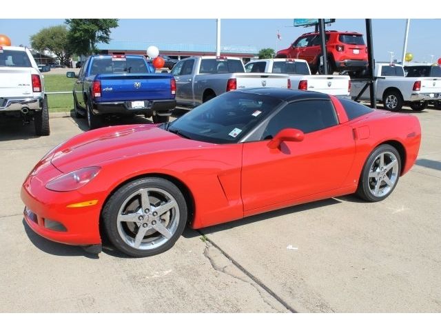 Chevrolet : Corvette Base Base Coupe 6.0L vet nice clean 6.0 v8 sfi red preowned used new 07 chevy wow 1