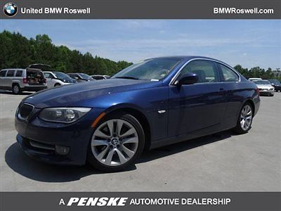 BMW : 3-Series 328i 328 i 3 series low miles 2 dr coupe manual gasoline 3.0 l straight 6 cyl blue
