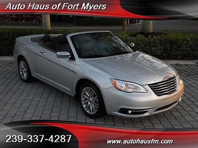 Chrysler : 200 Series Limited Convertible Ft Myers FL Finance Ship Nationwide Hardtop Convertible Leather Bluetooth Heated Seats Sat