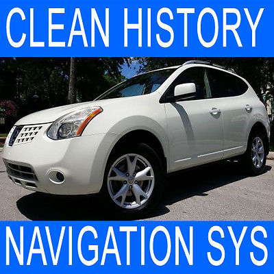 Nissan : Rogue SL w/NAVIGATION CLEAN HISTORY Low Miles NAVIGATION Leather SUNROOF Paddle Shifters Like New Tire