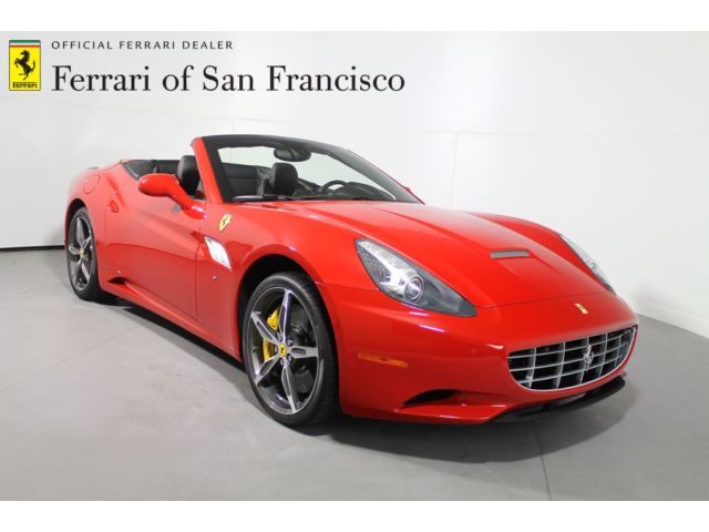 Ferrari : California 30 2014 ferrari california 30 rosso corsa over nero leather