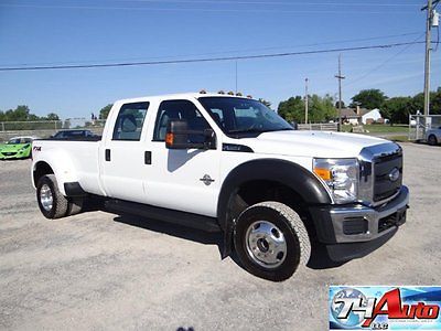 Ford : F-450 XL 74 auto salvage repairable f 450 crewcab 4 x 4 diesel side damage parts avail