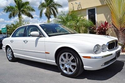 Jaguar : XJ8 Base Sedan 4-Door 2004 jaguar xj 8 xj sedan 53 k miles onyx white chrome wheels sunroof
