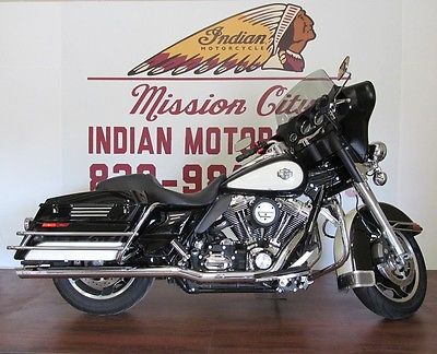 Harley-Davidson : Touring 2009 harley davidson flhtp police electra glide 103 two tone extras