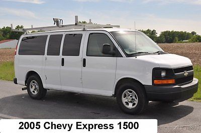 Chevrolet : Express Upfitter 2005 upfitter used 5.3 l v 8 estimator adjuster mobile office desk cargo 1 owner