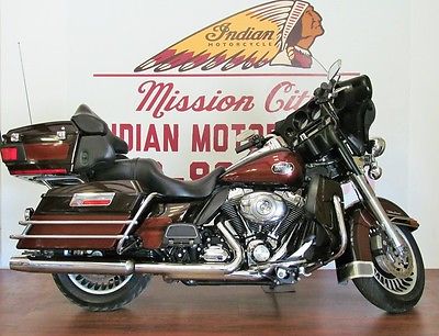 Harley-Davidson : Touring 2011 harley davidson flhtcu ultra classic electra glide two tone abs