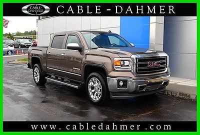 GMC : Sierra 1500 SLT Certified 2014 slt used certified 5.3 l v 8 16 v automatic 4 wd pickup truck premium onstar