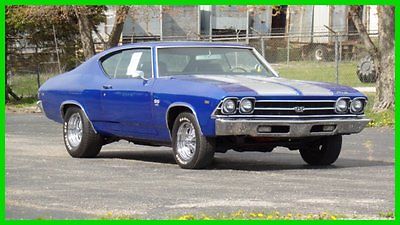 Chevrolet : Chevelle SS396-4 SPEED-RUST FREE-FROM KENTUCKY-SEE VIDEO 1969 ss 396 4 speed rust free from kentucky chevelle
