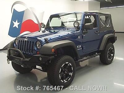 Jeep : Wrangler 2009   X 4X4 6-SPEED LIFTED HD BUMPERS 41K 2009 jeep wrangler x 4 x 4 6 speed lifted hd bumpers 41 k 765467 texas direct auto