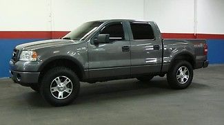 Ford : F-150 SUPERCREW FX4 Crew Cab 4-Door 4x4 Lifted Truck Leather Kenwood Backup Camera FREE WARRANTY