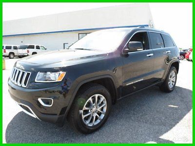 Jeep : Grand Cherokee 4WD 4Dr Limited Leather Sunroof 3.6 V6  Black 2014 4 wd 4 dr limited used 3.6 l v 6 leather sunroof heated seats bluetooth black