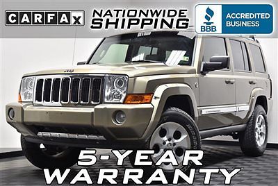 Jeep : Commander Limited 4x4 Lifted Lifted Loaded Hemi Nationwide Shipping 5 Year Warranty SUV CarFax Certified 4x4