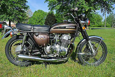 Honda : CB 1975 honda cb 750 5198 original miles cb 750 four