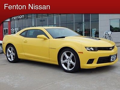 Chevrolet : Camaro 2 SS HEADs-UP 26051 miles auto 6.2 l backupcamheatedleatheroneownercleancarfax noaccidents