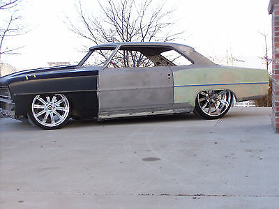 Chevrolet : Nova non ss custom pro touring 1966 nova chevy II supercharged Ls 408ci 4l80e full custom