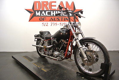 Harley-Davidson : Dyna WIDE GLIDE 1982 harley davidson fxwg wide glide shovel head dream machines