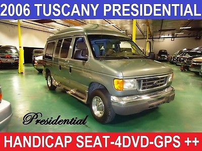 Ford : E-Series Van TUSCANY PRESIDENTIAL with Freedom Seat Tuscany with Presidential Upgrades,4DVD, Custom Handicap Mobility Conversion Van
