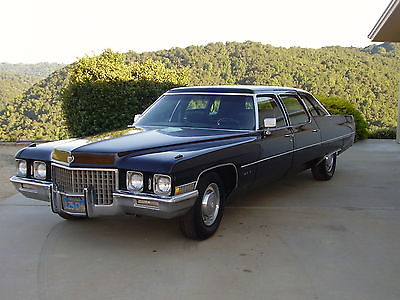 Cadillac : Fleetwood fleetwood series 75 1971 cadillac fleetwood 75 series limousine