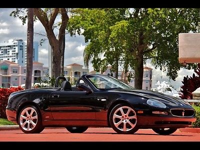 Maserati : Spyder Cambiocorsa ONLY 24K MILES 2004 BLACK NAVIGATION BLACK LEATHER HEATED SEATS