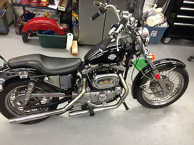 Harley-Davidson : Sportster 1981 black xlh sportster with a lot of new parts