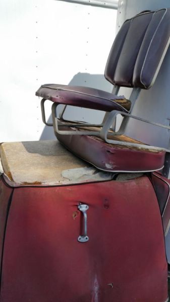 1977 Ski Nautique Motor Box, Driver & Passenger Seats With Seat Bracke