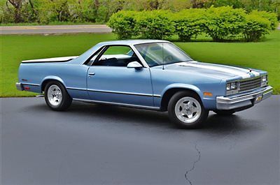 Chevrolet : El Camino 1986 chevrolet el camino arizona rust free must see like ranchero awesome ride