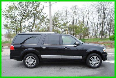Lincoln : Navigator L  4X4 4WD BLACK ON BLACK LOADED 1 owner dealer serviced clear carfax moonroof dvd remote start 20 awesome