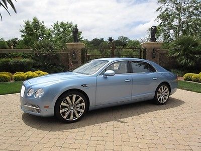Bentley : Flying Spur W12 2015 bentley flying spur w 12 1 owner special color cmbo ca car only 500 miles