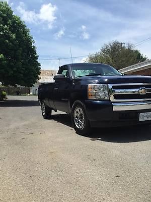 Chevrolet : Silverado 1500 LT Standard Cab Pickup 2-Door Dark Blue longbed Truck -