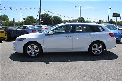 Acura : TSX 5dr Sport Wagon I4 Automatic Tech Pkg 2012 acura tsx wagon tech package every option pearl white nav we finance low mi